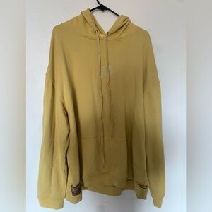 Men's Mustard Hoodie Sweater